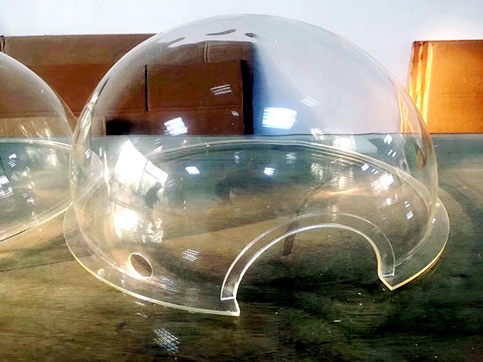 Plexiglass display ball